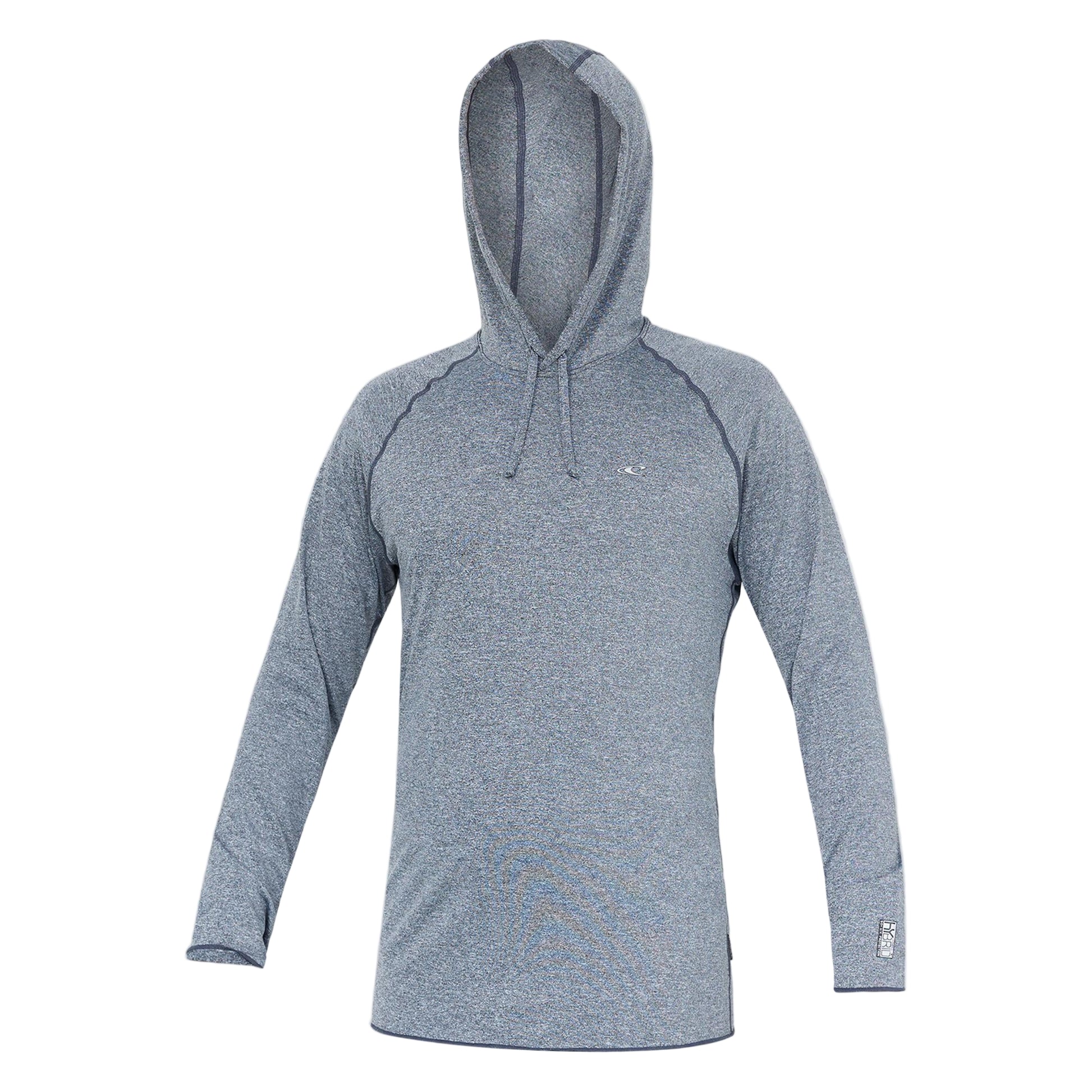 Oneill 24/7 Hybrid UV LS Surf Hoody Mens - Graphite