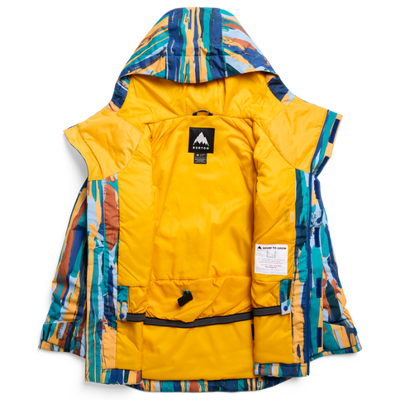 BURTON Skimmer Jacket - Junior - Paint Stripe