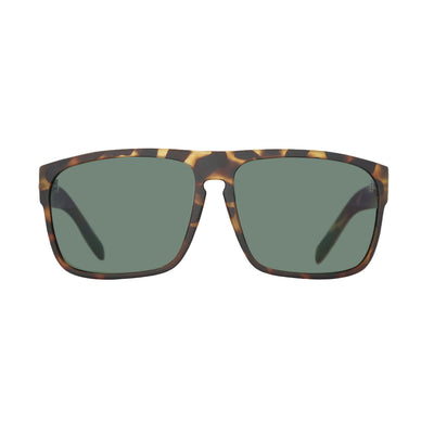 CARVE Vendetta Sunglass - Matte Tortoise / GreenLens