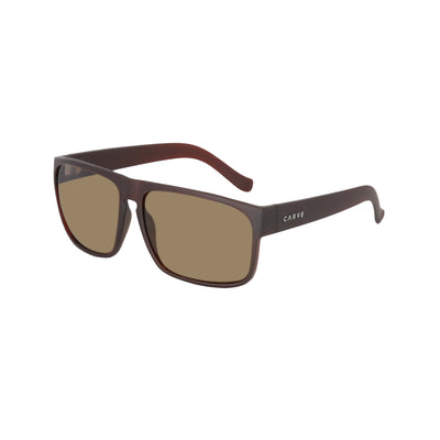 CARVE Vendetta Sunglass - Matte Brown / Brown Lens