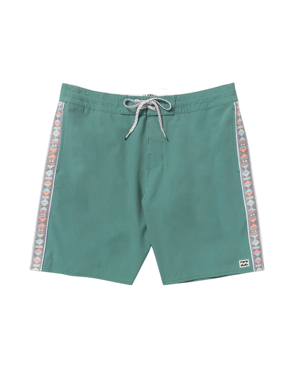 Billabong Mens Wategos Lo Tide 18.5" Boardshorts - Sage Green