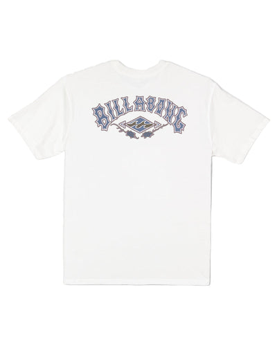Billabong Mens Rose Arch Regular T-Shirt - White