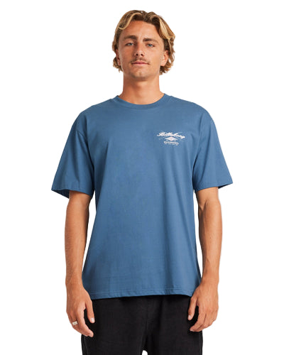 Billabong Crossboards Tshirt Mens - Real Teal