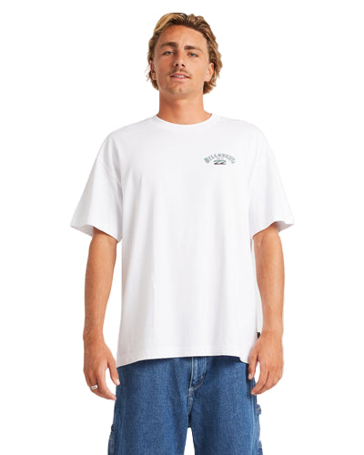 Billabong Mens Heritage Arch T-Shirt - White