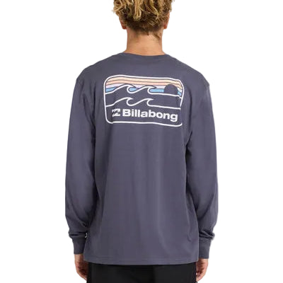 BILLABONG Runner Premium Long Sleeve T-Shirt - Mens - Graystone