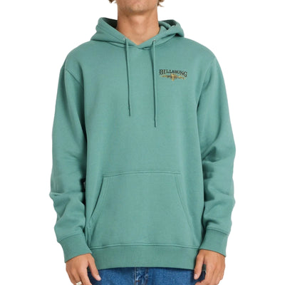 BILLABONG Pure Intentions Pullover Hoodie - Mens - Sea Green