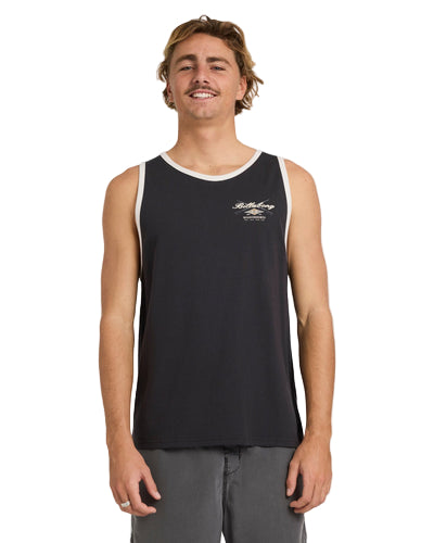 Billabong Crossboards Tipper Tshirt Mens - Washed Black