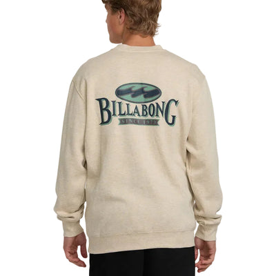 BILLABONG Short Sands Crew - Mens - Oatmeal Heather