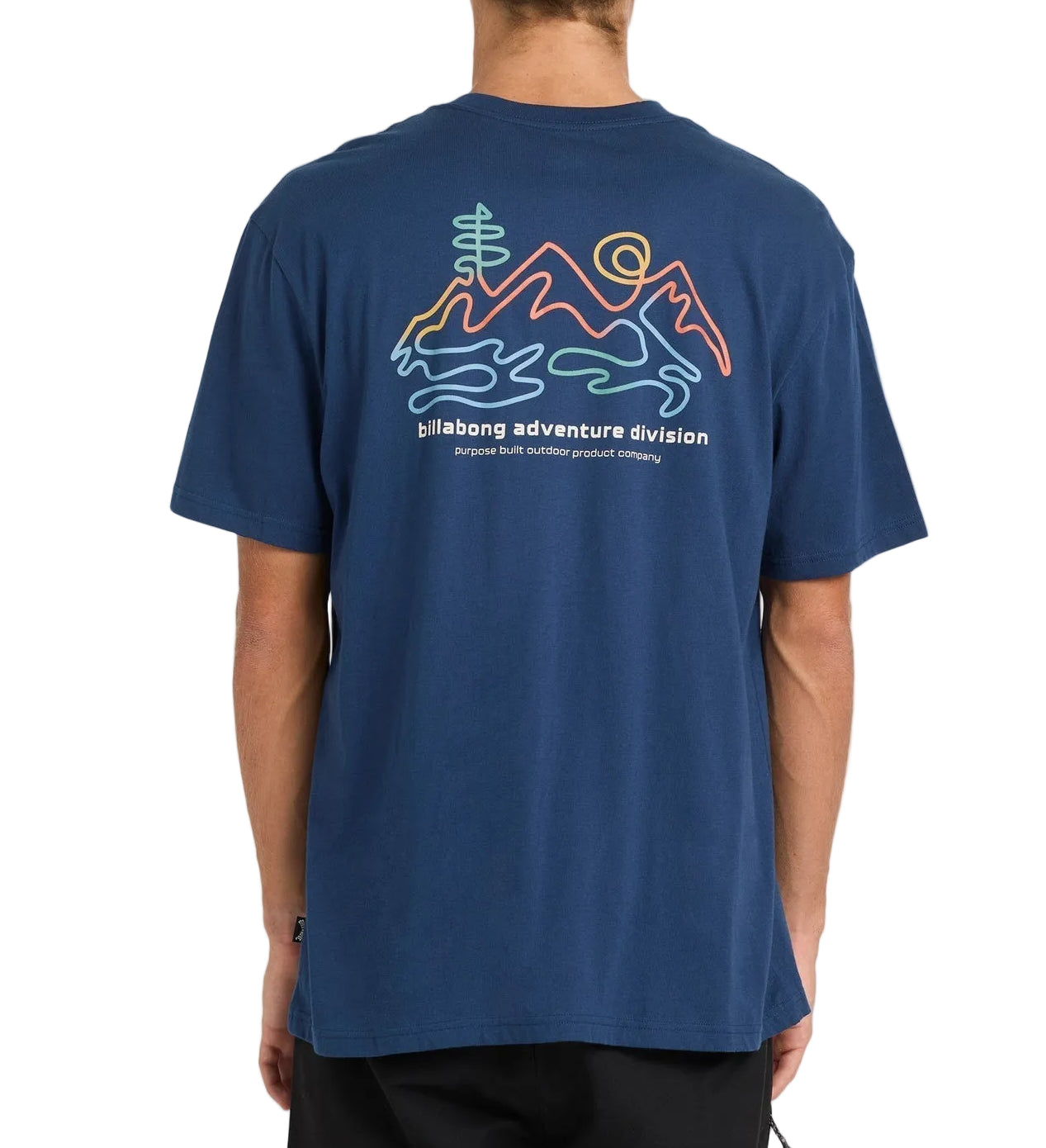 BILLABONG Range Adiv Premium Tshirt Mens - Dark Blue