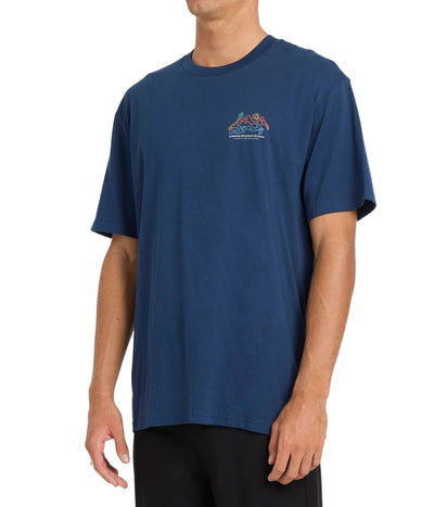BILLABONG Range Adiv Premium Tshirt Mens - Dark Blue