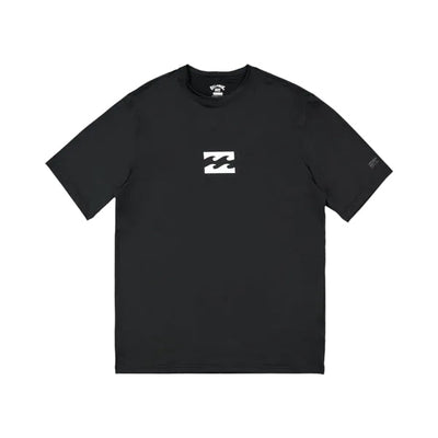 BILLABONG All Day Wave LF SS Rash Shirt - Black