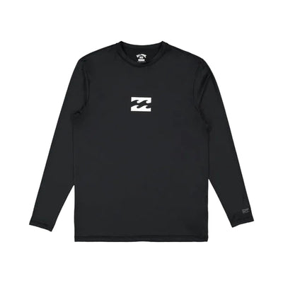 BILLABONG All Day Wave LF LS Rash Shirt - Black