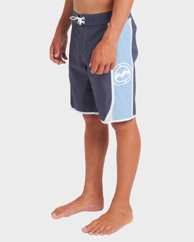 Billabong D Bah Bio Wave Pro Boys Boardshort - Vintage Indigo