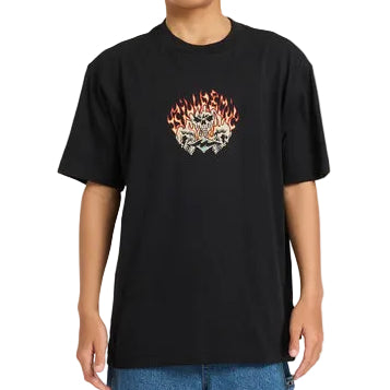 Billabong 3 Strikes Boys Tee - Black