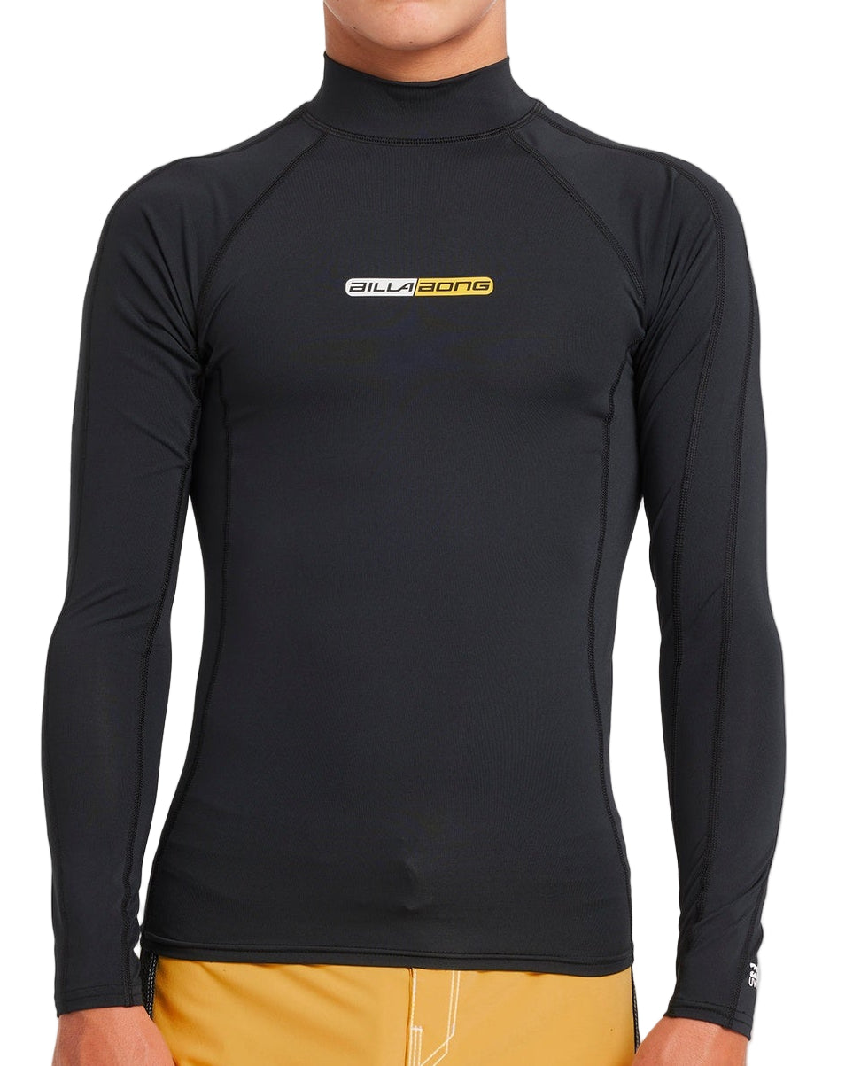 Billabong Spec PF LS Rashshirt Boys - Black