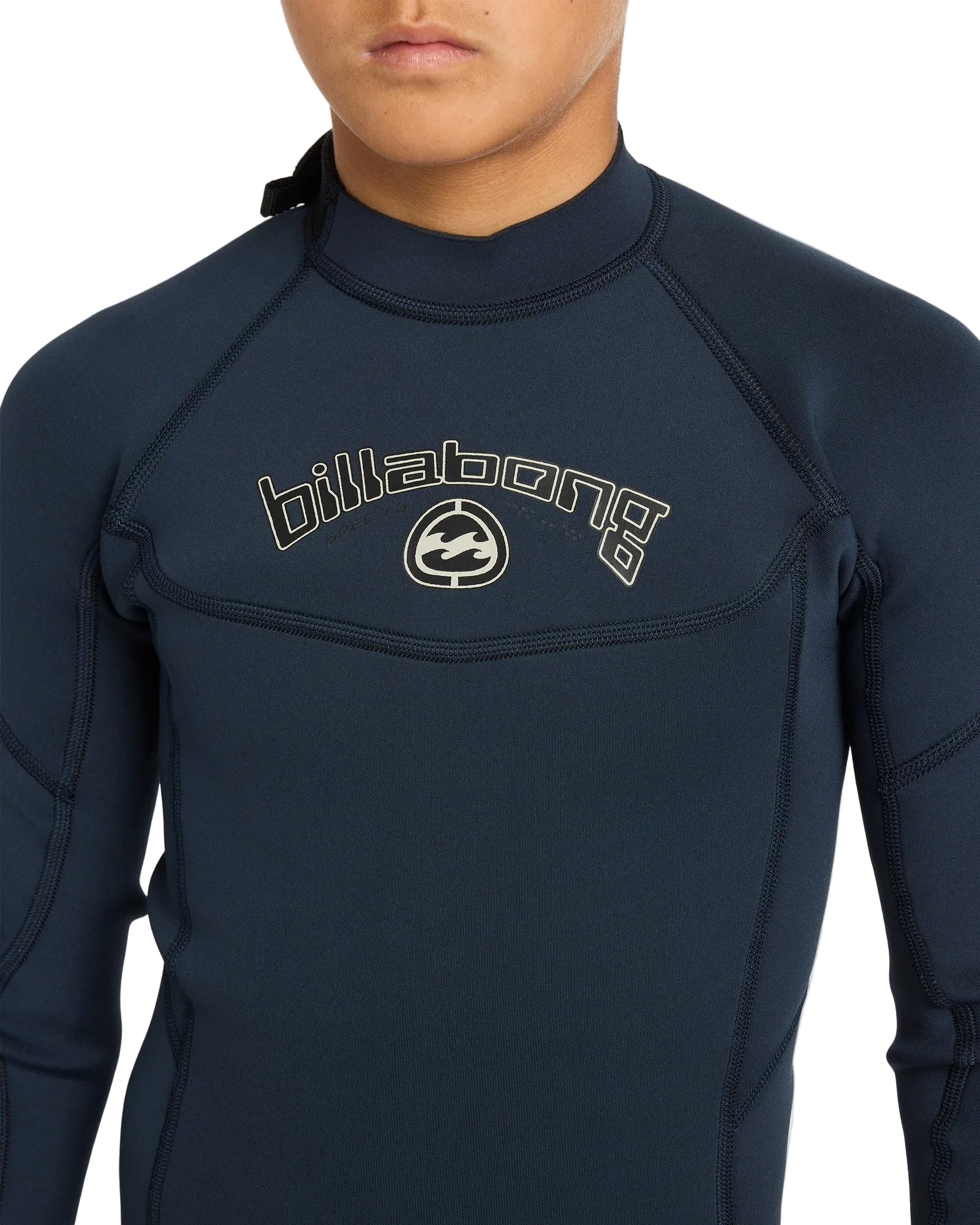 BILLABONG 3/2mm Absolute BZ Flatlock Steamer - Navy