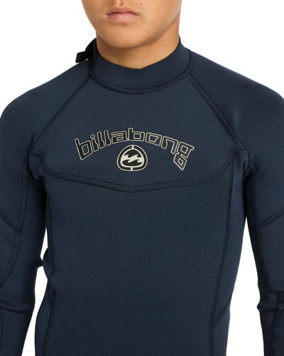 BILLABONG 3/2mm Absolute BZ Flatlock Steamer - Navy