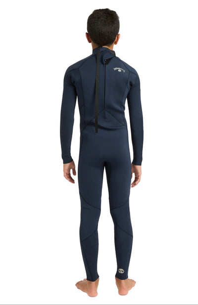 Billabong Absolute 302 GBS Back Zip Boys Fullsuit - Navy