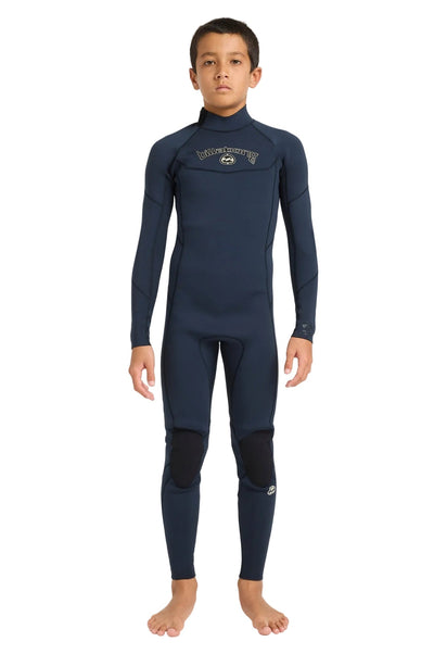 Billabong Absolute 302 GBS Back Zip Boys Fullsuit - Navy