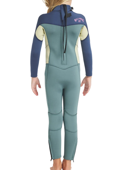 BILLABONG 3/2mm Synergy BZ GBS Steamer - Stormy Blue