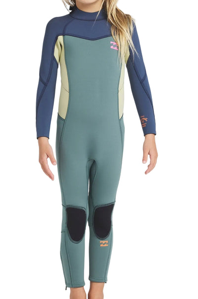 BILLABONG 3/2mm Synergy BZ GBS Steamer - Stormy Blue