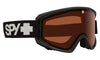 Spy Crusher Matte Black Goggle - HD LL Persimmon