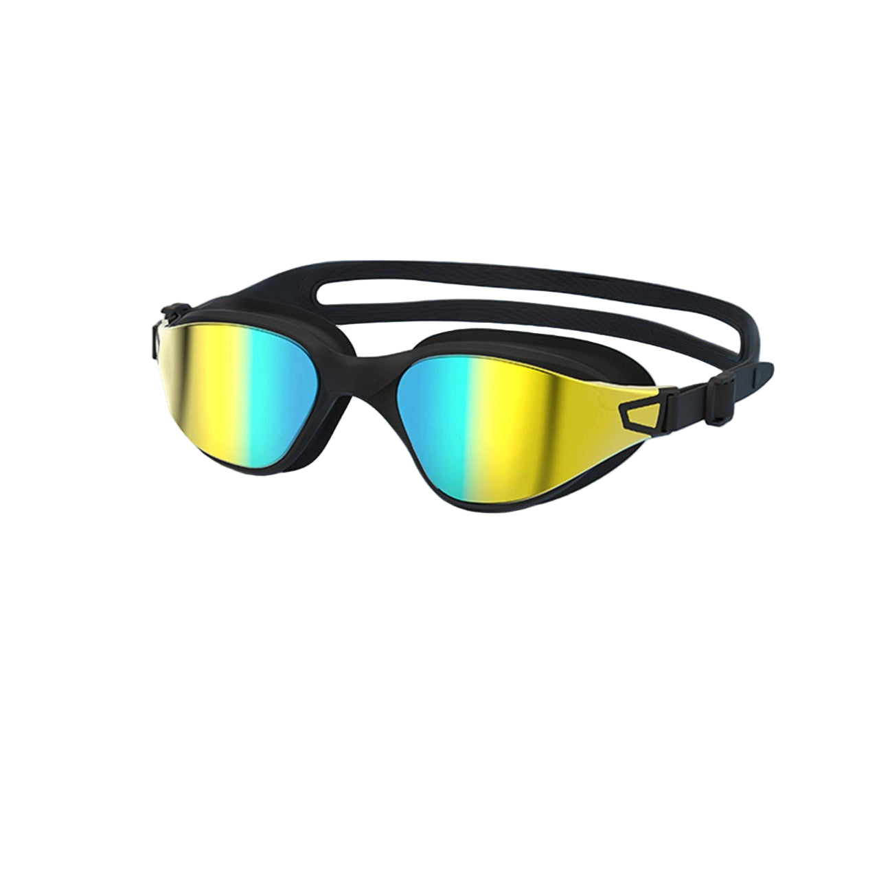 POD AquaLuxe swim goggles Gold Mirror Lens
