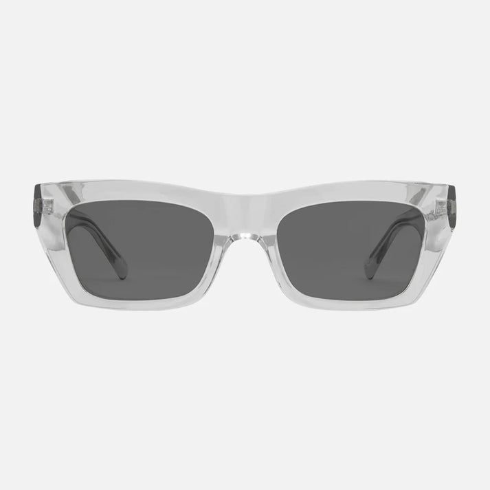 Carve Solis Sunglass - Crystal Clear Grey lens