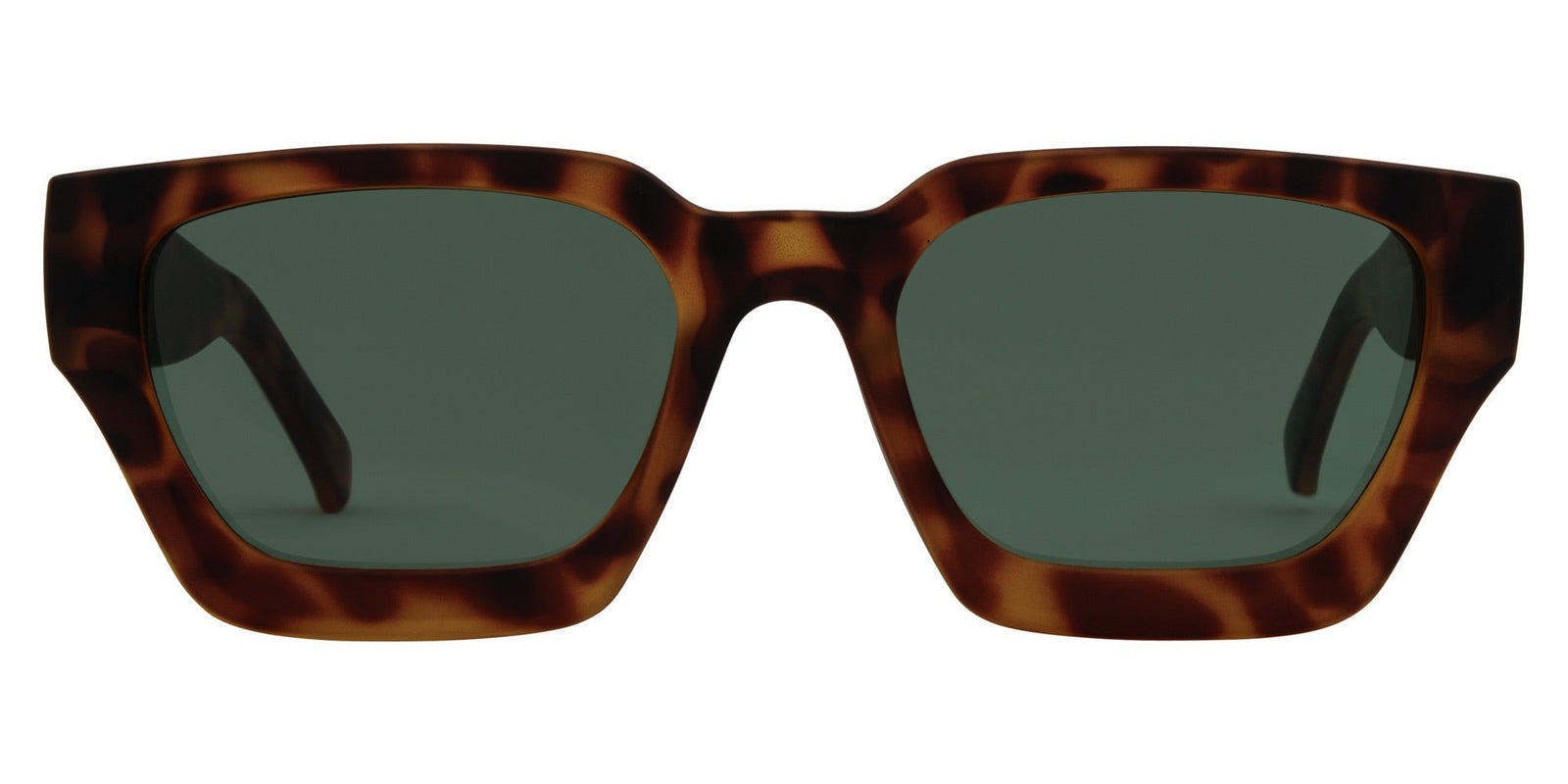 Carve Nova Sunglass - Mate Dark Honey Green lens