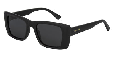 Carve Hey Ho Sunglass - Matte Black Dark Grey Polarized