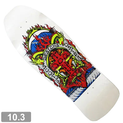DOGTOWN Scott Oster 80s reissue deck - White - 10.3in