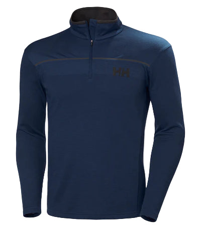 HELLY HANSEN HP 1/2 Zip Pullover - Mens - Navy