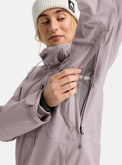 BURTON Reserve Stretch Insulated jacket - Womens - Washed Lavender