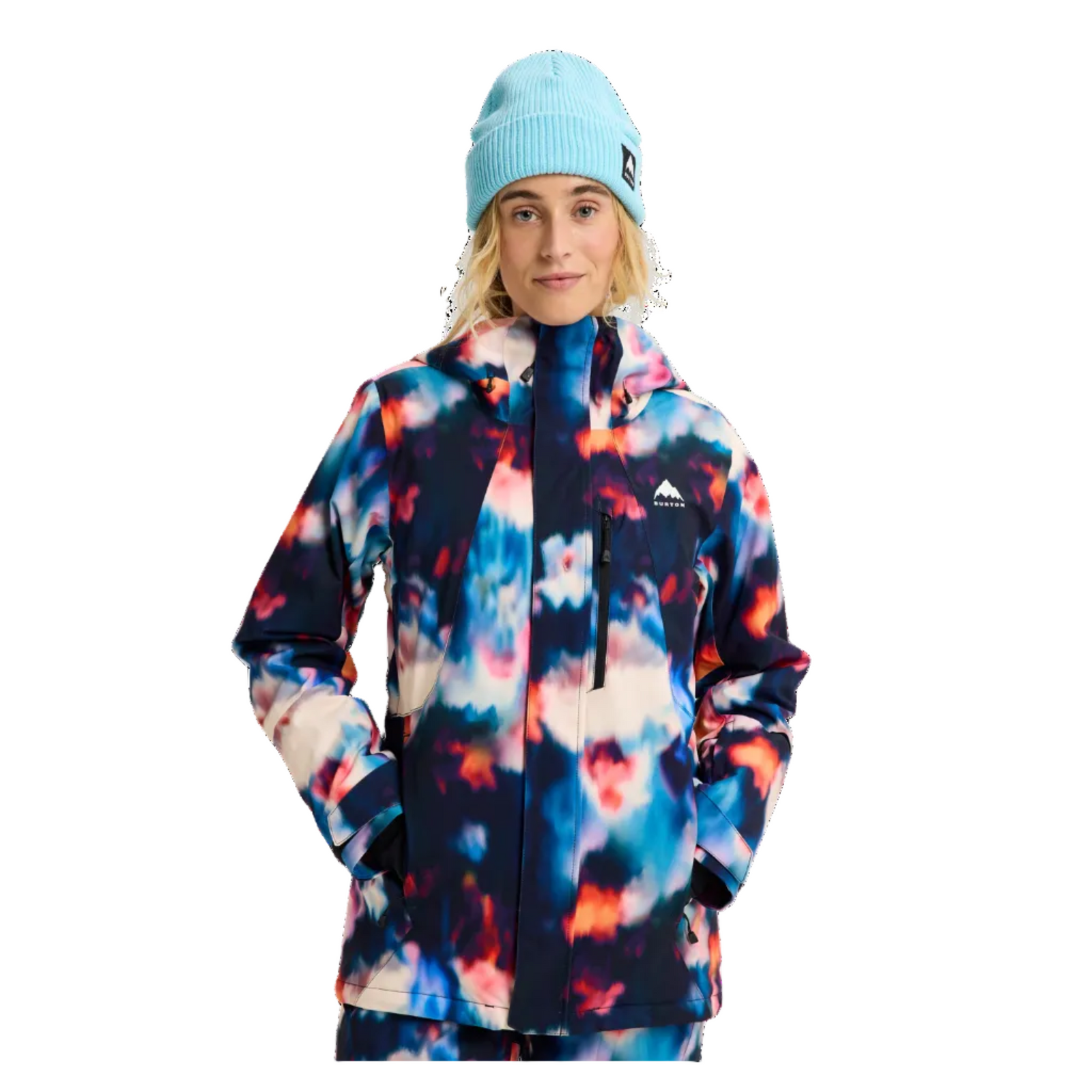BURTON Reserve Stretch Insulated jacket - Womens - Floral Blue