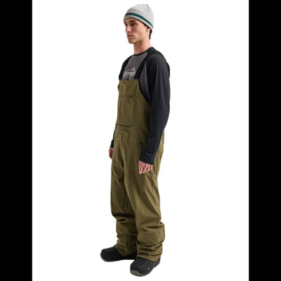 BURTON Reserve bib pants - Mens -Dried Moss