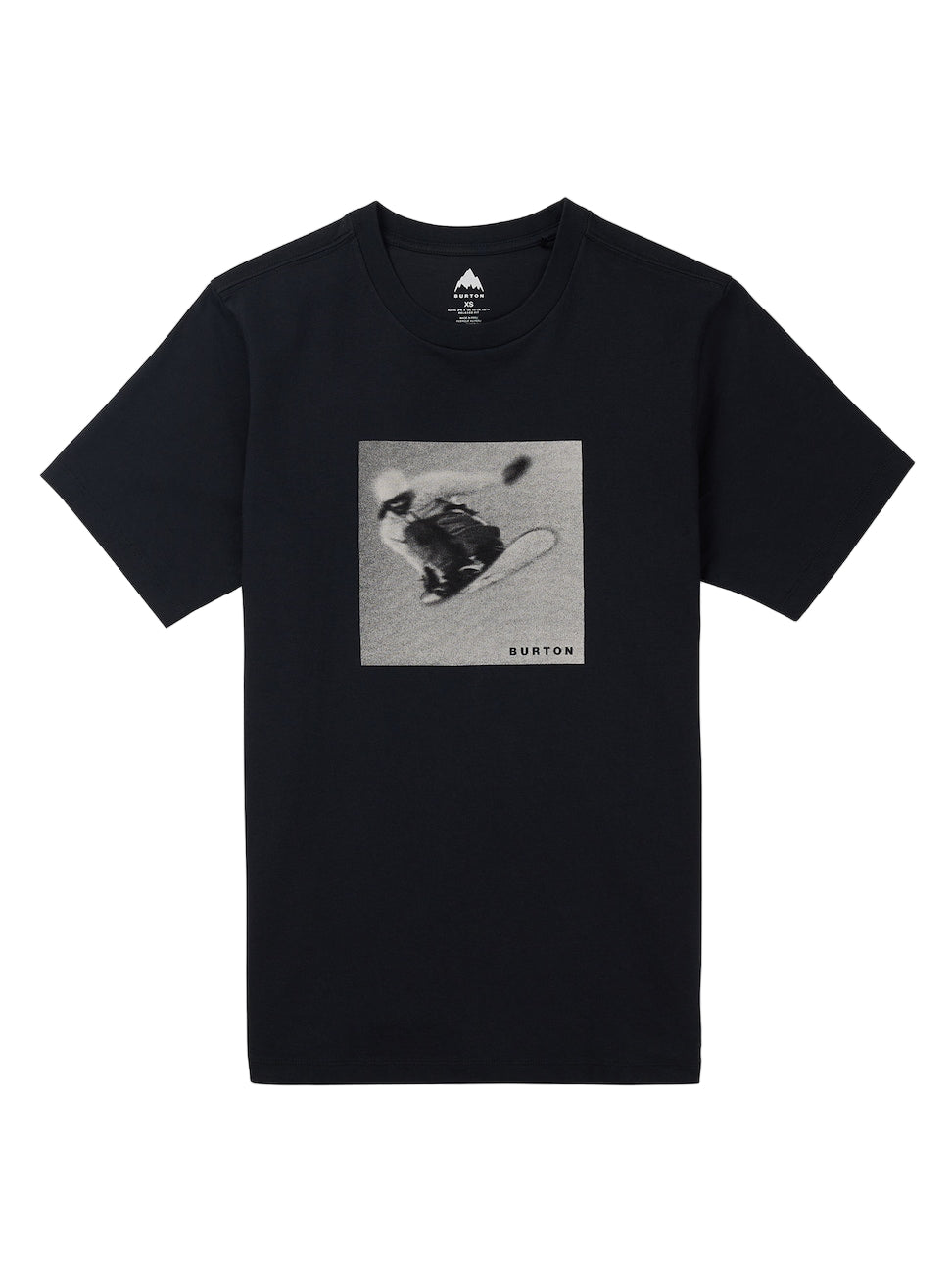 BURTON Sidehitt tee - Black