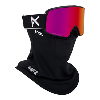 ANON M6 LB goggles - Black w/ Sunny Red