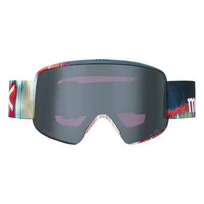 ANON M6 Low Bridge goggles - Glitch Lines w/ Sunny Onyx