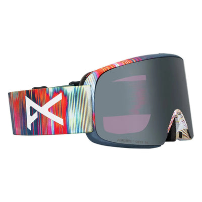 ANON M6 Low Bridge goggles - Glitch Lines w/ Sunny Onyx