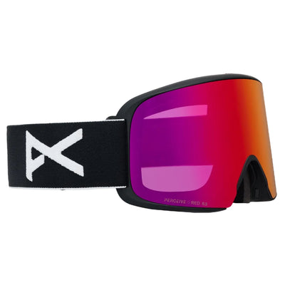 ANON M6 goggles - Black w/ Sunny Red