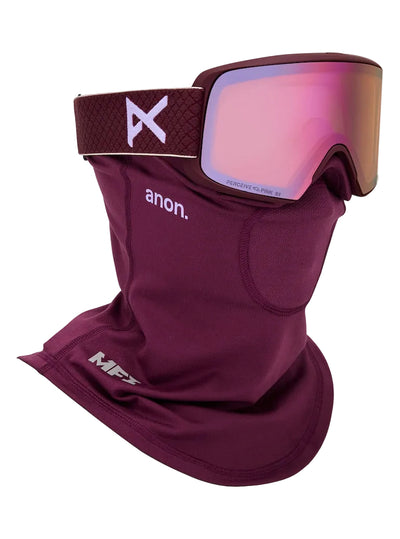 ANON M6S goggles - Deep Cherry w/ Cloudy Pink
