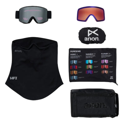 ANON M6S Low Bridge goggles - Smoke w/ Sunny Onyx