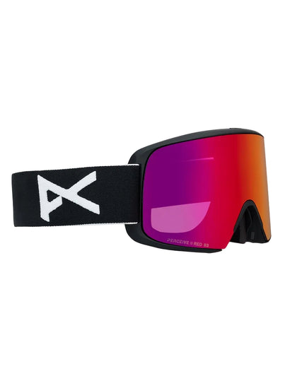 ANON M6S goggles - Black w/ Sunny Red