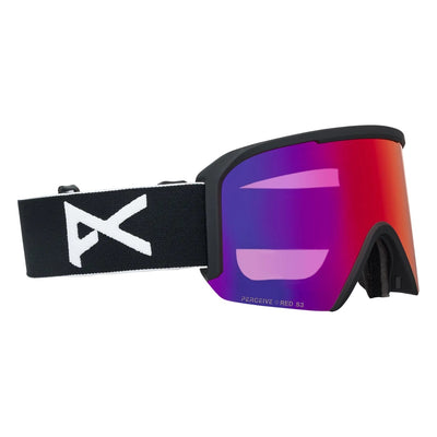 ANON NESA S goggles - Black w/ Sunny Red