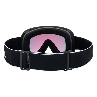 ANON NESA S Low Bridge goggles - Black w/ Sunny Red