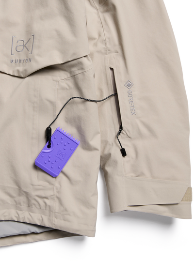 BURTON AK Gore-Tex Cyclic jacket - Chinchilla Grey