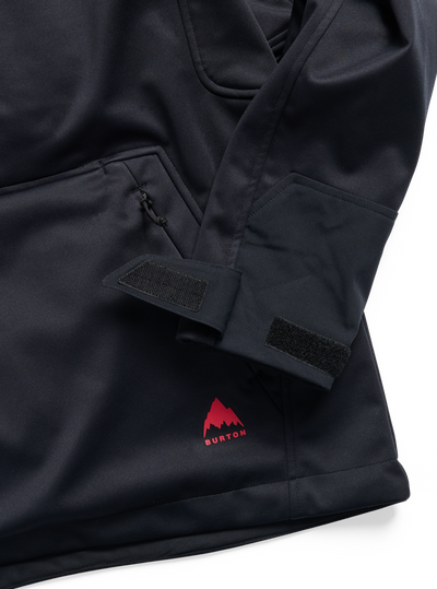 BURTON Crown Weatherproof Riding Pullover Hoodie - True Black