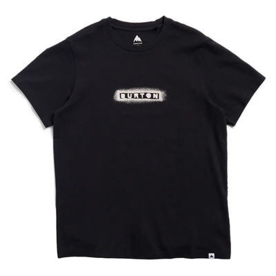 BURTON OverSpray Short Sleeve T-Shirt - True Black