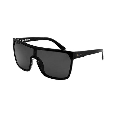 CARVE La Ropa Sunglass Polarised Gloss Black Grey Lens