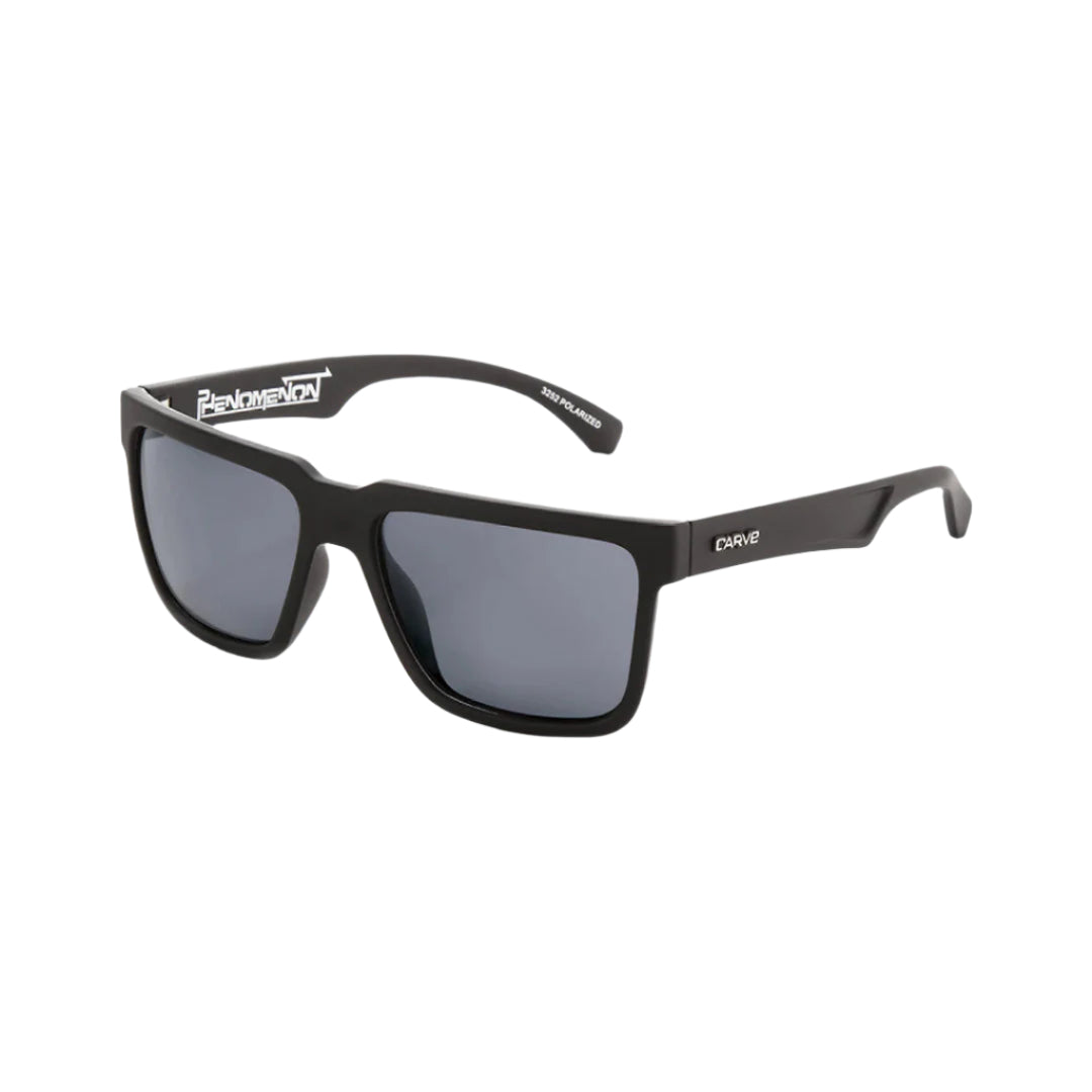 Carve Phenomenon Sunglass - Matt Black Polarized